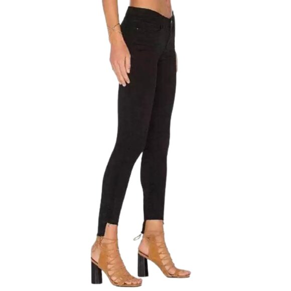 Frame Denim Le Skinny De Jeanne Unfinished Hem Sz 28 - Picture 2 of 14